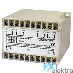 0057423 CIRCUTOR M70701. TSR-2 2x5A Transformador