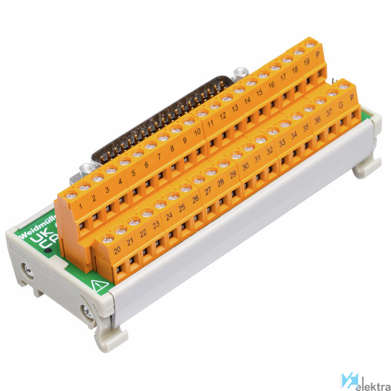 Grupo Elektra : 0160167 WEIDMULLER 8155630000 RSSD 37H Interface Sub-D Hem