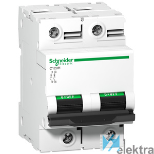 0338916 SCHNEIDER A9N18412 C120H 2P 63A B 15000A 415V