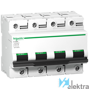 0338924 SCHNEIDER A9N18434 C120H 4P 63A B 15000A 415V