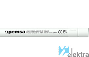 0482464 PEMSA 13050125 Tubo RPVC DN25 Gris