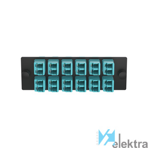 0486110 PANDUIT FAP12WAQDLCZ Panel FAP 12LC Duplex 10G