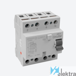 0543332 CIRCUTOR P17232. IDB-4 4P-63A -300mA I Diferencial