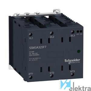 0597155 SCHNEIDER SSM3A325BD SSR 3 fases 600VAC 25A 4-32VD