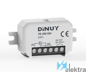 0616708 DINUY TE-UNI-024 Telerruptor Unipolar 1x8A 24V