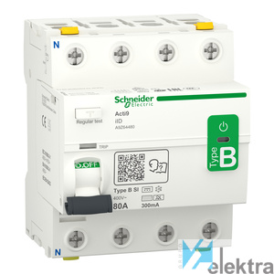 0664119 SCHNEIDER A9Z64480 Acti9 - lid 4P 80A 300mA B SI
