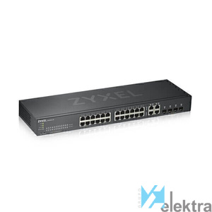 0684229 ZYXEL GS1920-24V2-EU0101F 24GbE+4COM L2 Smart Swit