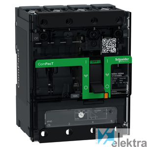 0699167 SCHNEIDER C114100BS Interruptor NSXm100NA AC 4P 10