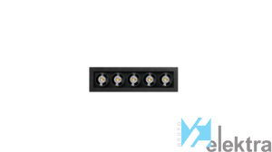 0709046 ARKOSLIGHT A414-20-11-N BLACK FOSTER MICRO RECESSE