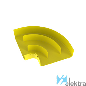 0722683 PANDUIT FRRA12X4LYL HORIZONTAL RIGHT ANGLE 90º 12x