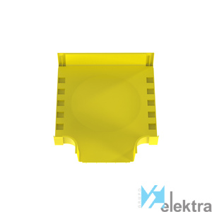 0783875 PANDUIT FRT24X4W12LYL Fitting, Horizontal Tee, 24x