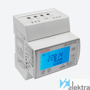0793837 CIRCUTOR Q23612. CEM-D311 -MID, Contador de energí