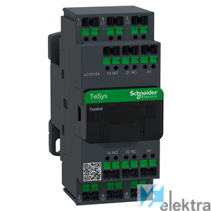 1000520 SCHNEIDER LC1D12AV7 CONT. 12A 3P 400V AC Snap-in