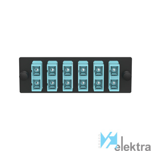 1005588 PANDUIT FAP6WAQDSCZ Acoplador Conectores de fibra